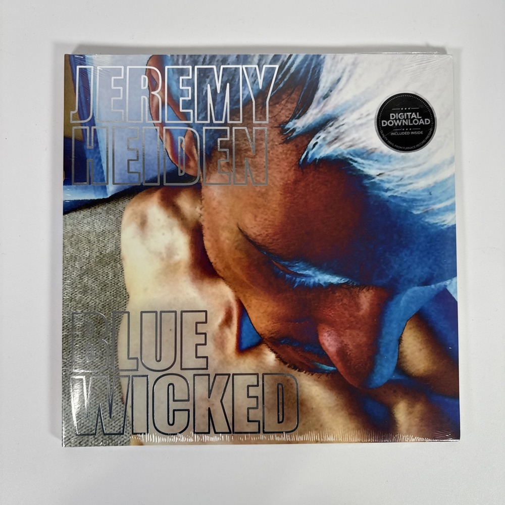 New Sealed BLUE WICKED Album 2 LP By Jeremy Heiden Limited Edition #206 of 500